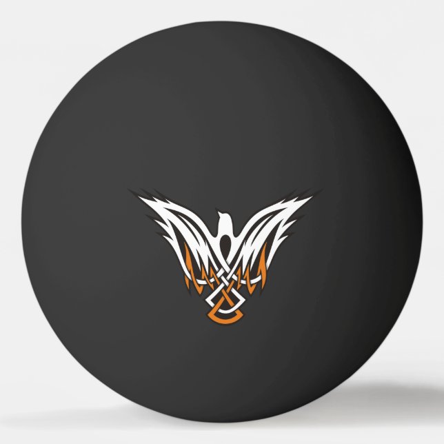 Celtic Bird Ping-Pong Ball Pingisboll (Framsidan)