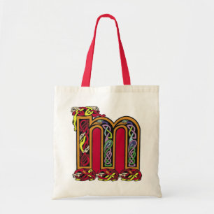 Celtic Brev 'M' - Bag Tygkasse