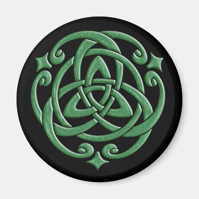 Celtic Bröllop Knot Magnet (Framsidan)