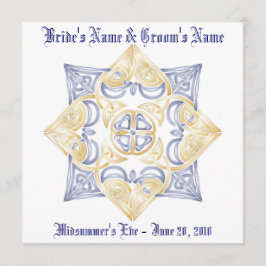 Celtic bröllopfnurra (Non-traditionella) Inbjudningar