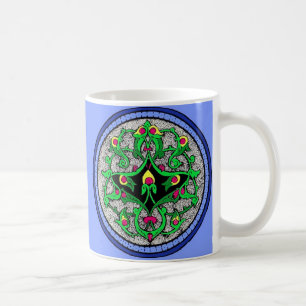 Celtic cartouche kaffemugg