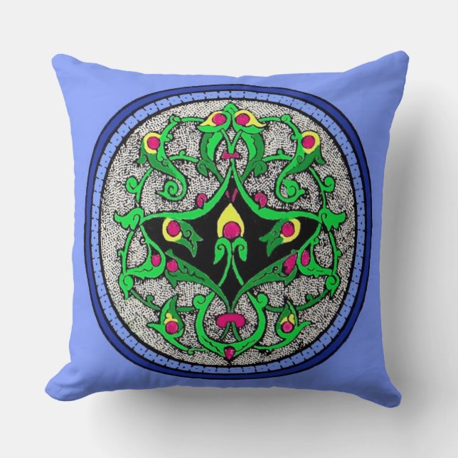 Celtic cartouche kudde (Framsida)