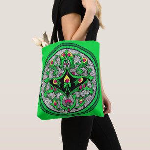 Celtic cartouche tygkasse