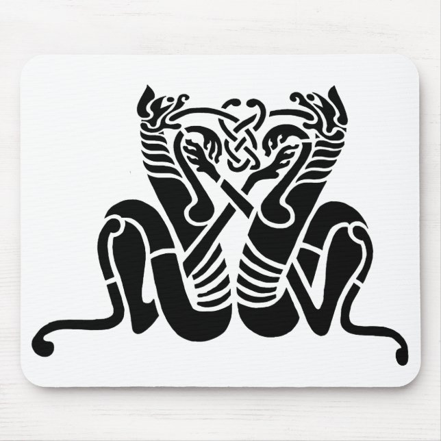 Celtic Cats Mousepad Musmatta (Framsidan)