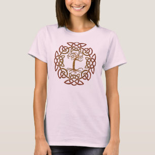Celtic Circle Livets träd T-Shirt