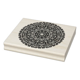 Celtic Circle Medallion Rubber Frimärke Stämpel