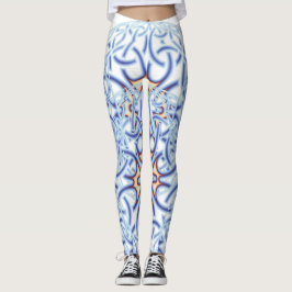 Celtic Circular Motif in Pastel Färg Leggings