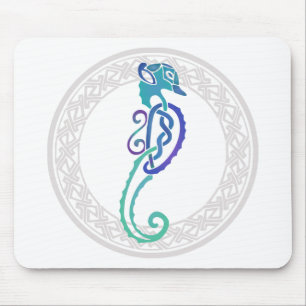 Celtic - cirkulärprydnad, Celtic Seahorse Musmatta