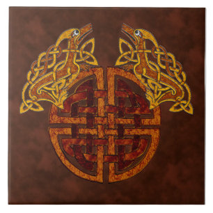Celtic Collage Kakelplatta