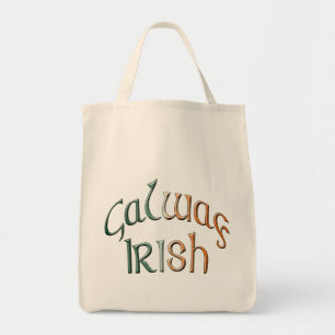 Celtic Connemara Galway Irish Flagga Färg Bag Tygkasse