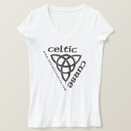Celtic Curse V-nacke T Shirt