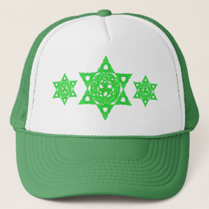 Celtic davidsstjärnahattar truckerkeps