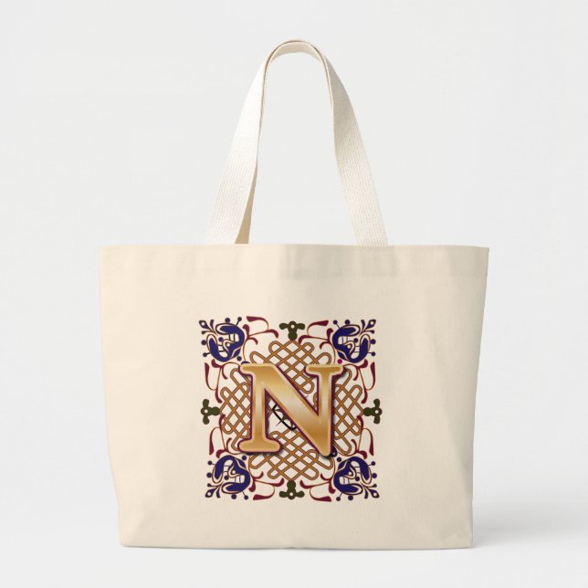 Celtic designbrev N Jumbo Tygkasse (Framsidan)