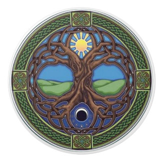 Celtic designdörr eller enhetsknopp knopp