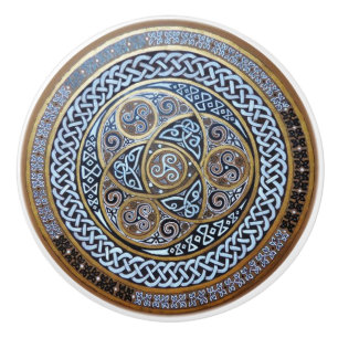 Celtic designdörr eller enhetsknopp knopp