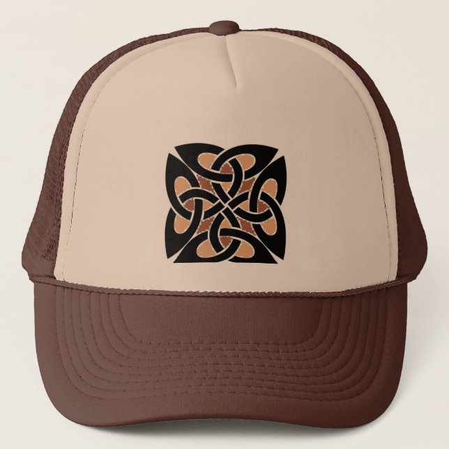 Celtic designhatt truckerkeps (Framsida)