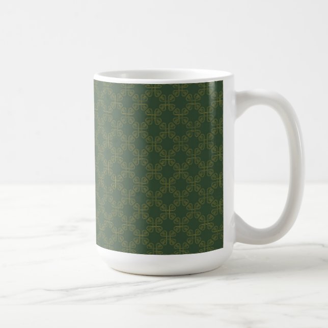 Celtic designmönster kaffemugg (Höger)