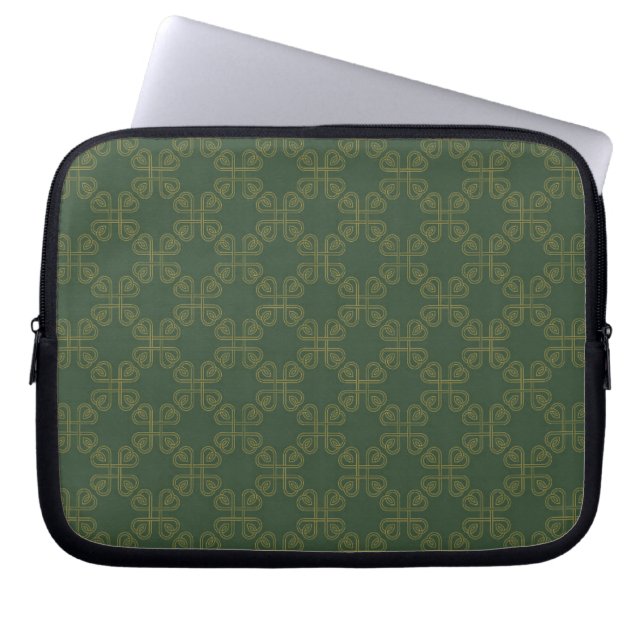 Celtic designmönster laptop fodral (Framsidan)