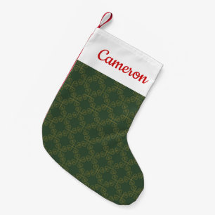 Celtic designmönster liten julstrumpa