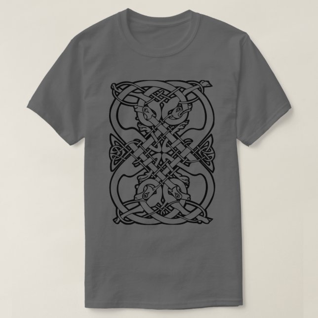 Celtic dogs t shirt (Design framsida)