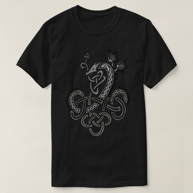 Celtic Dragon 2 T Shirt (Design framsida)