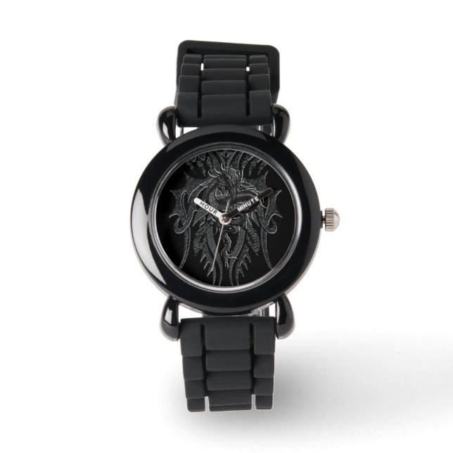 Celtic Dragon Glitter Watch Armbandsur (Framsida)