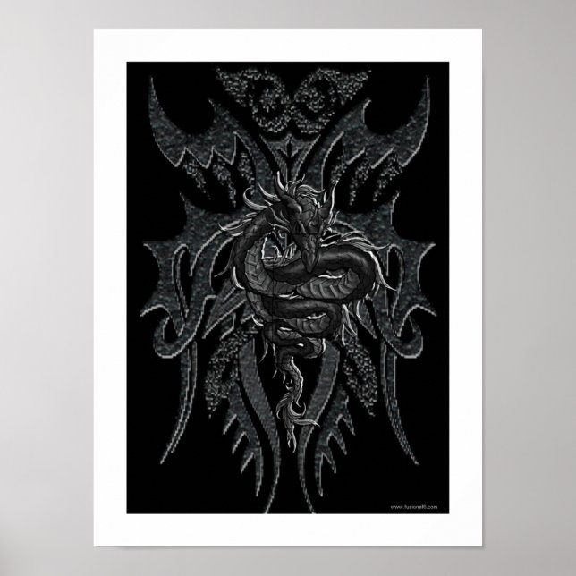 Celtic Dragon Poster (Framsidan)