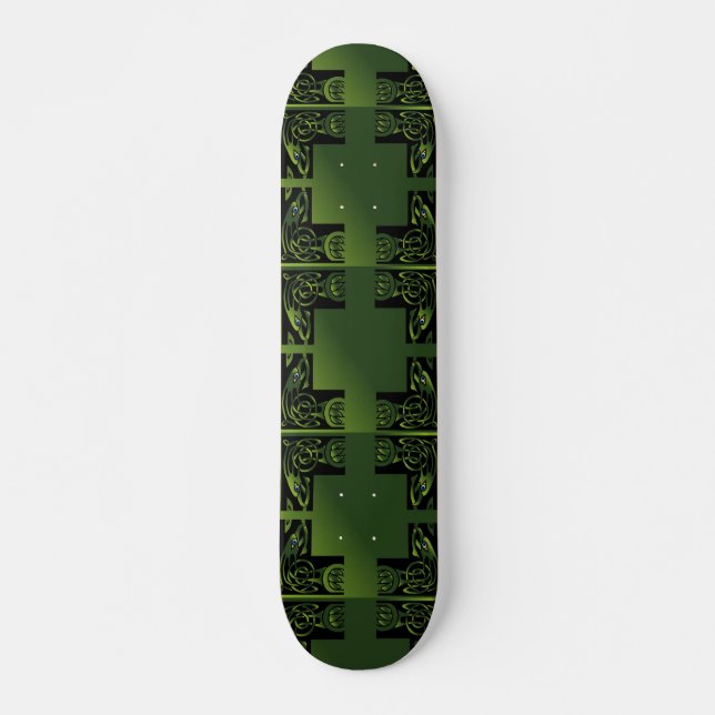 Celtic Dragon Skateboard (Framsida)