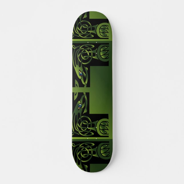 Celtic Dragon Skateboard (Framsida)