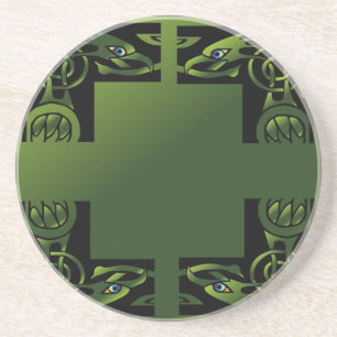 Celtic Dragon Underlägg Sandsten