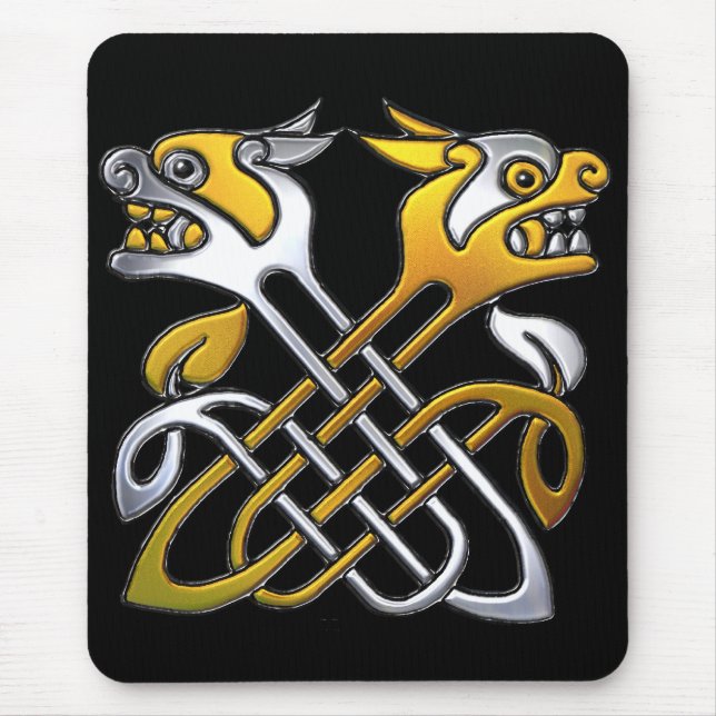 Celtic drakar musmatta (Framsidan)