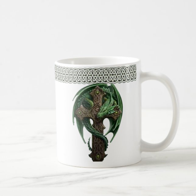 Celtic drake, kaffemugg (Höger)