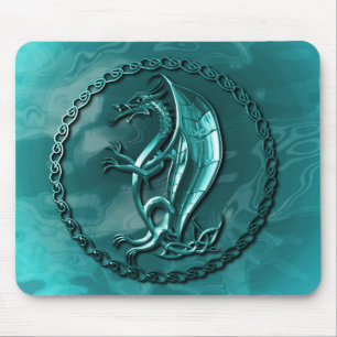 Celtic drake Mousepad för blått Musmatta
