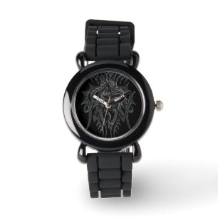 Celtic drakeglitterklocka armbandsur