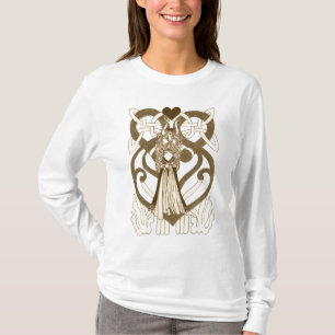 Celtic drottning av hjärtor tee shirt