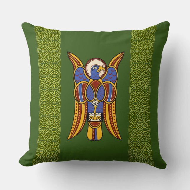 Celtic Eagle Dekorativ kudde (Framsida)