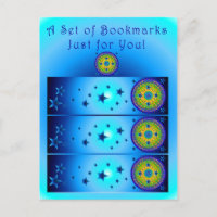 Celtic Earth Orb Bookmark-vykort