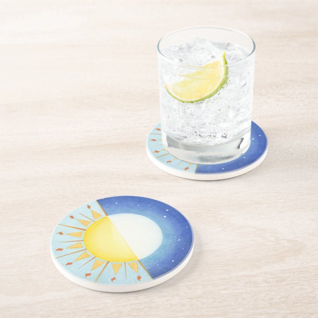 Celtic Equinox Sol och Måne Underlägg (Sidan)