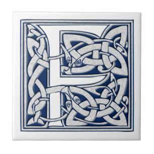 Celtic F Monogram Kakelplatta