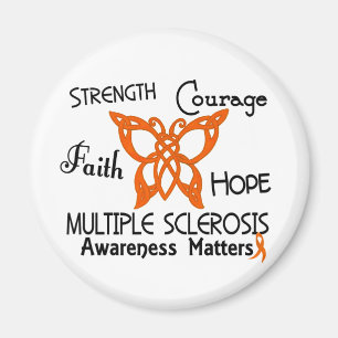 Celtic fjäril 3 för åtskillig Sclerosis Magnet