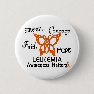 Celtic fjäril 3 för Leukemia Knapp