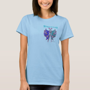 Celtic fjäril för överlevande - Thyroidcancer T Shirt