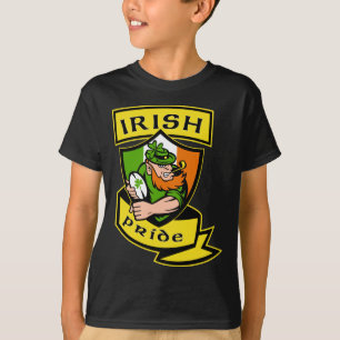 Celtic flagga Irland för irländsk Tee
