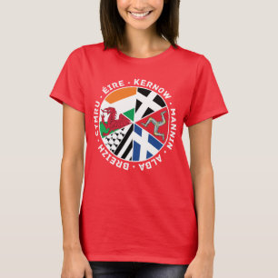 Celtic Flaggor Land Women's T-Shirt, Celt T-shirt