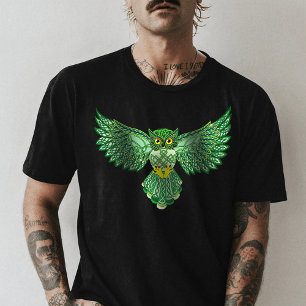 Celtic Flight Uggla Grönt T Shirt