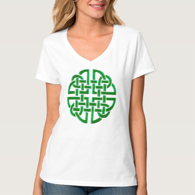 Celtic fnurra 3D-ish (för henne) Tröja (Framsida)