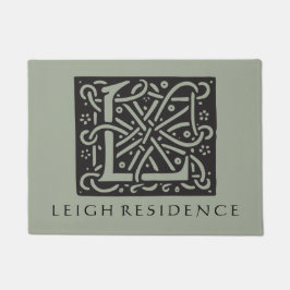 Celtic fnurrabrev L Monogram med efternamn