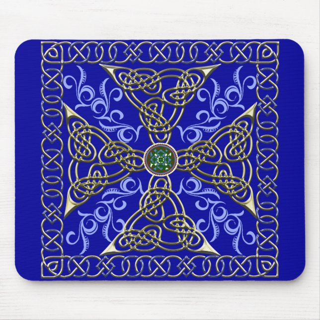Celtic fnurrakor Mousepad Musmatta (Framsidan)