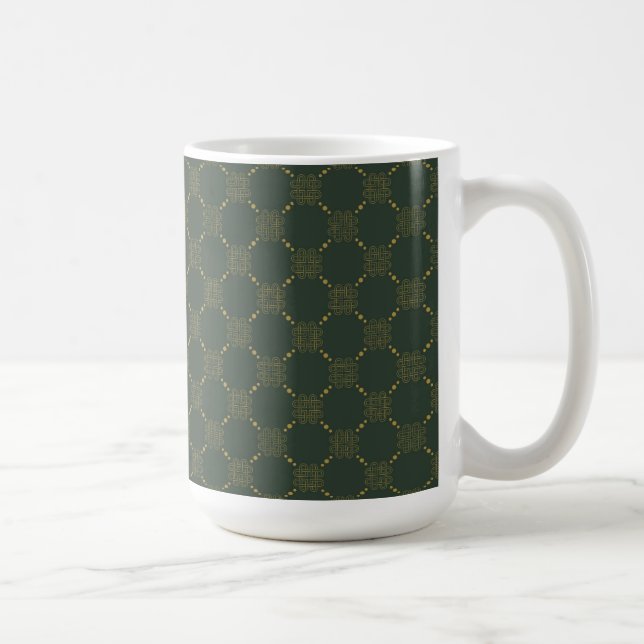 Celtic fnurramönster kaffemugg (Höger)