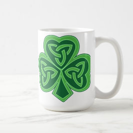 Celtic fnurraShamrock Kaffemugg